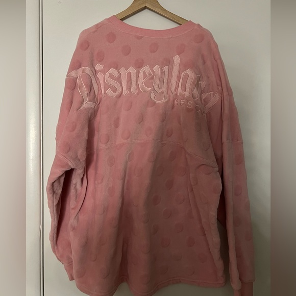 Disneyland Spirit Jersey Fuzzy Velour Piglet Pink XXL - Picture 2 of 4